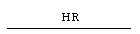 HR